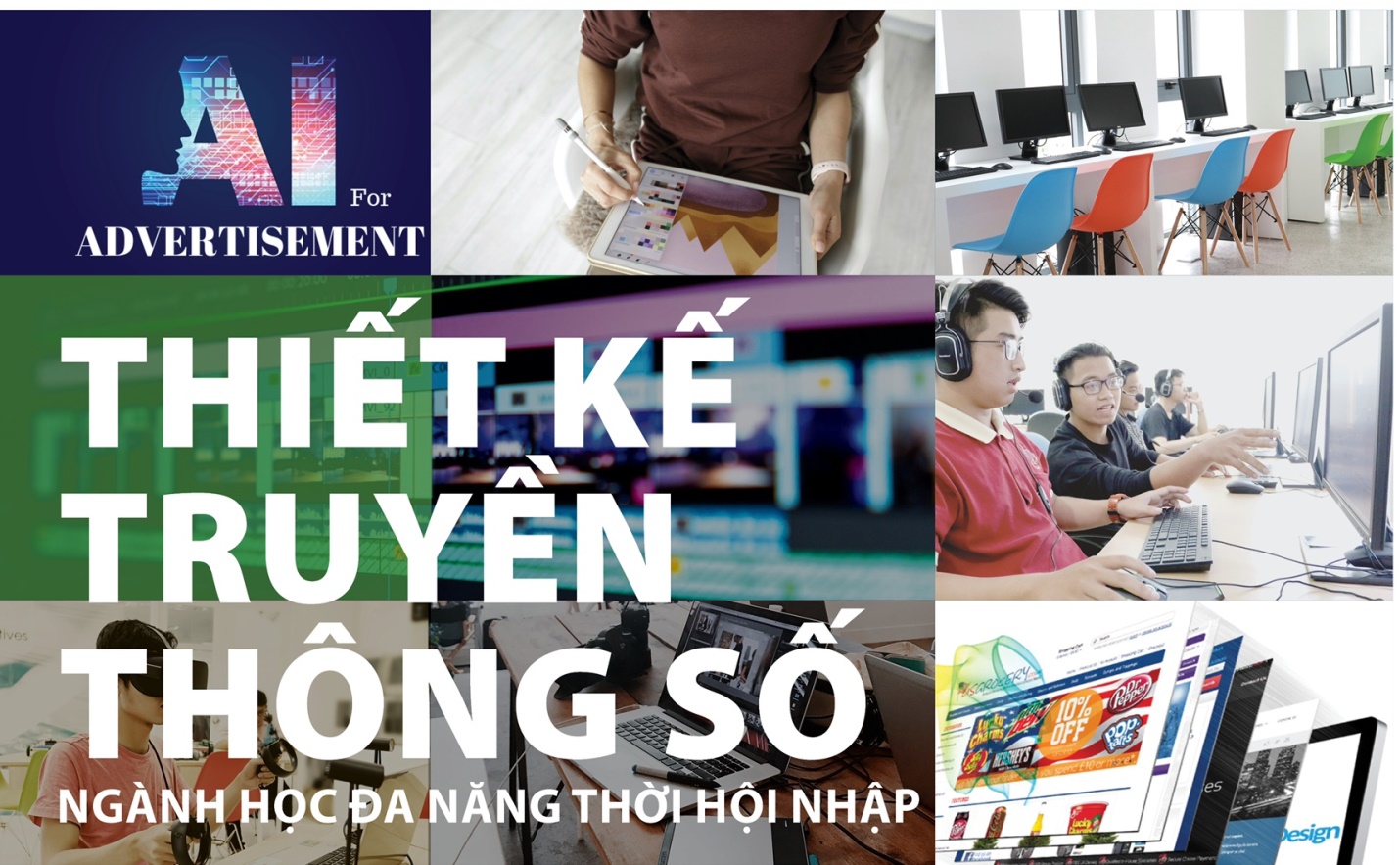 Thiết kế truyền thông số - ngành học đa năng thời hội nhập